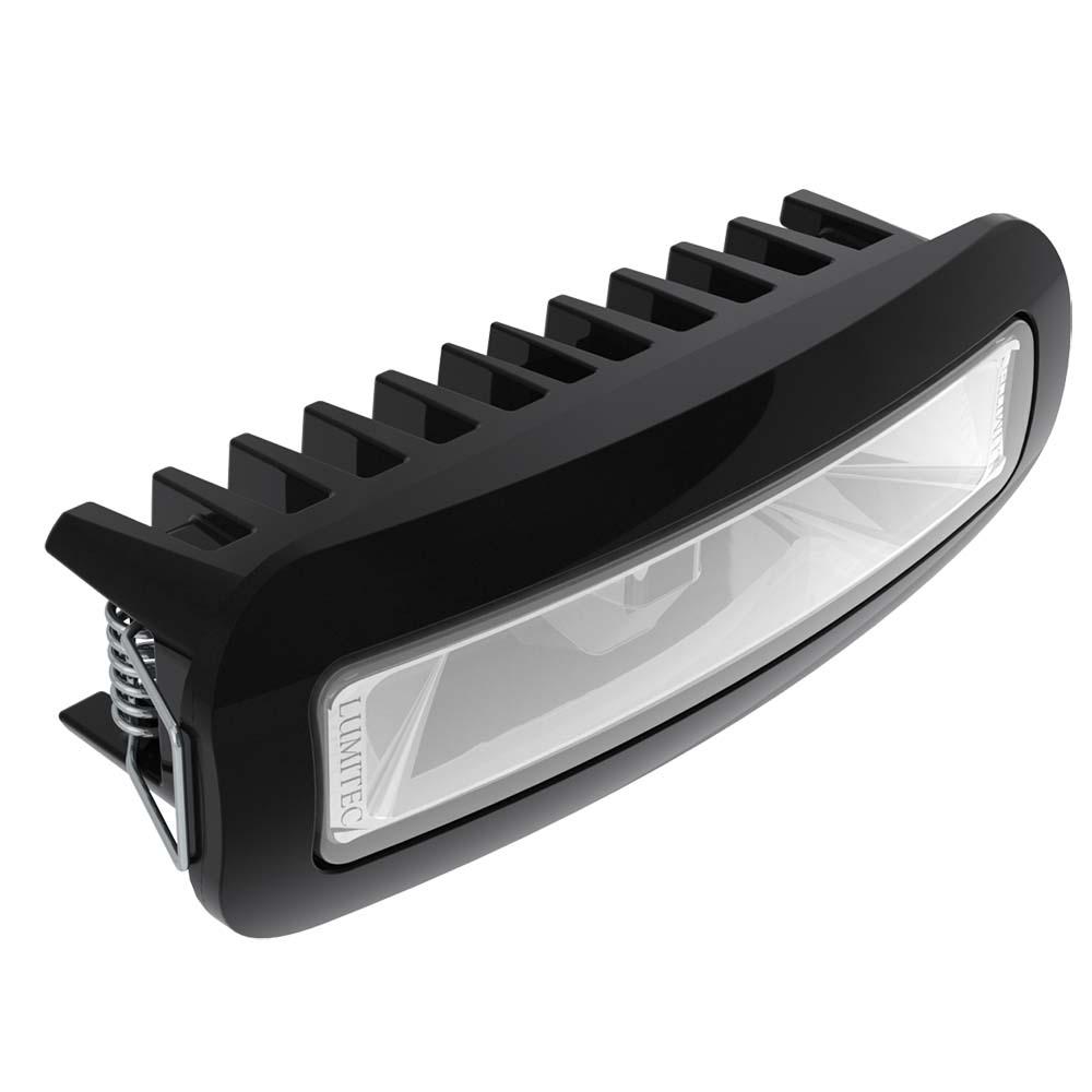 LUMITEC 101728 Capri3 Spreader Light - White Non-Dimming - Black Housing - High quality product image showing LUMITEC 101728 Capri3 Spreader Light - White Non-Dimming - Black Housing details and features
