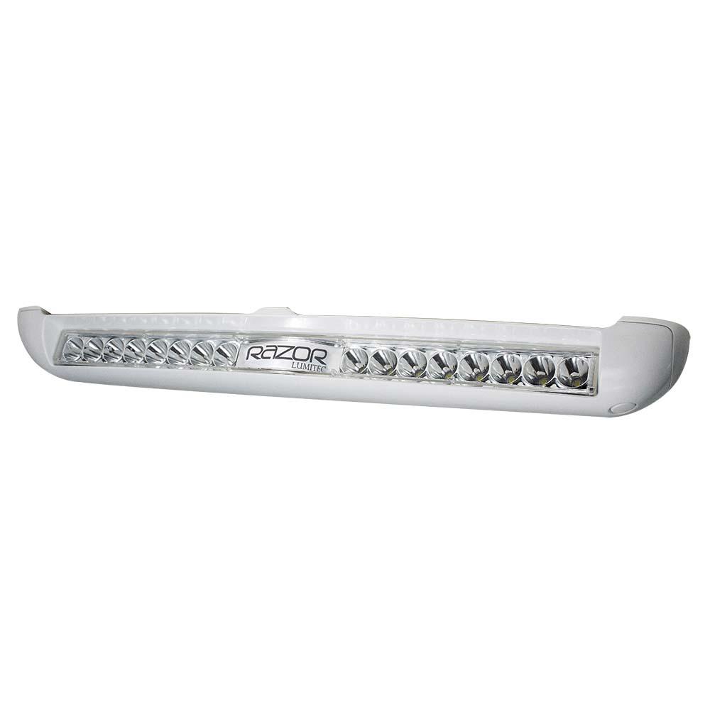 LUMITEC 101603 RAZOR LIGHT BAR SPOT WHITE WITH INVERTED LOGO - The Twister Group Tools product