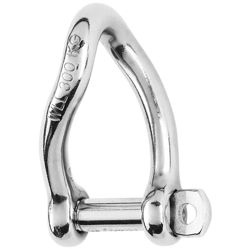 WICHARD 01224 SELF-LOCKING TWISTED SHACKLE - DIAMETER 8MM - 5/16 INCH