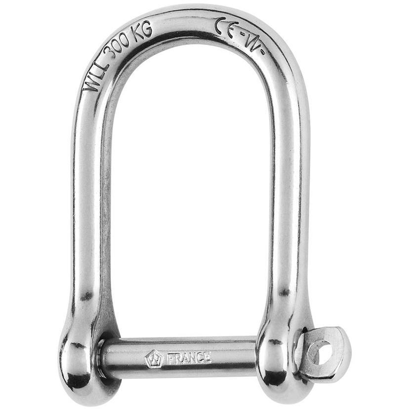 WICHARD 01262 SELF-LOCKING LARGE SHACKLE - DIAMETER 5MM - 3/16 INCH