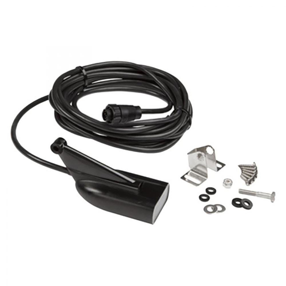 LOWRANCE 000-12728-001 BLACK HDI SKIMMER MED HIGH 9 PIN TRANSOM MOUNT - Product image