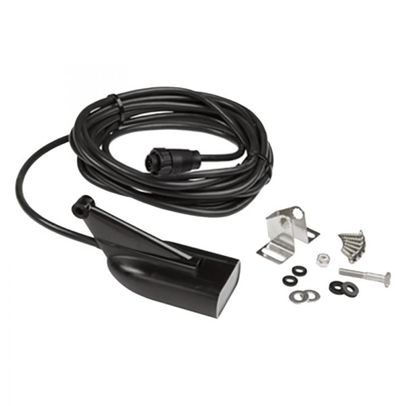 LOWRANCE 000-12728-001 BLACK HDI SKIMMER MED HIGH 9 PIN TRANSOM MOUNT - Product image