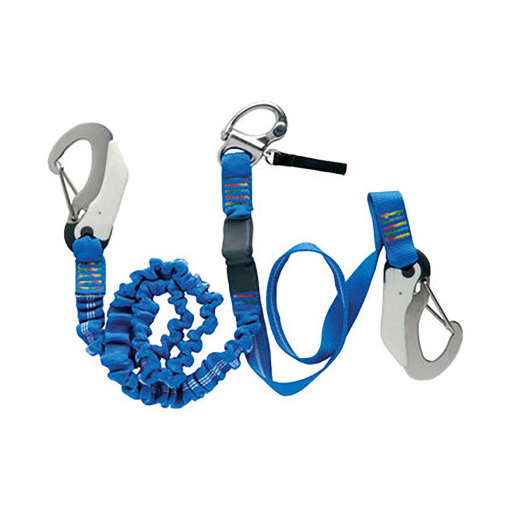 WICHARD 07008 DOUBLE RELEASABLE ELASTIC TETHER FIXED LINE W/3 HOOKS - The Twister Group Tools product