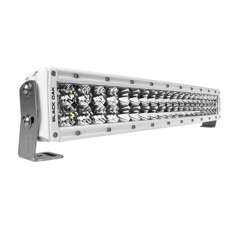 BLACK OAK 20CCM-D5OS PRO SERIES CURVED DOUBLE ROW COMBO 20 INCH LIGHT BAR - WHITE - The Twister Group Tools product