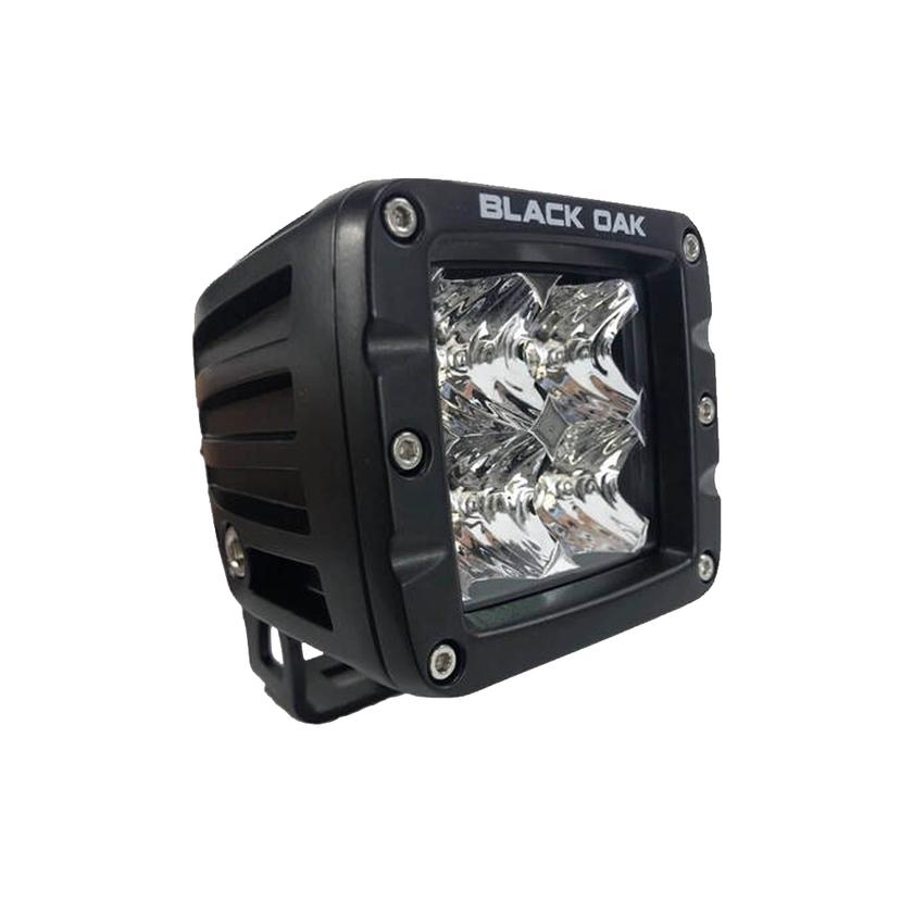 BLACK OAK 2F-POD10CR PRO SERIES 2 INCH FLOOD POD - BLACK