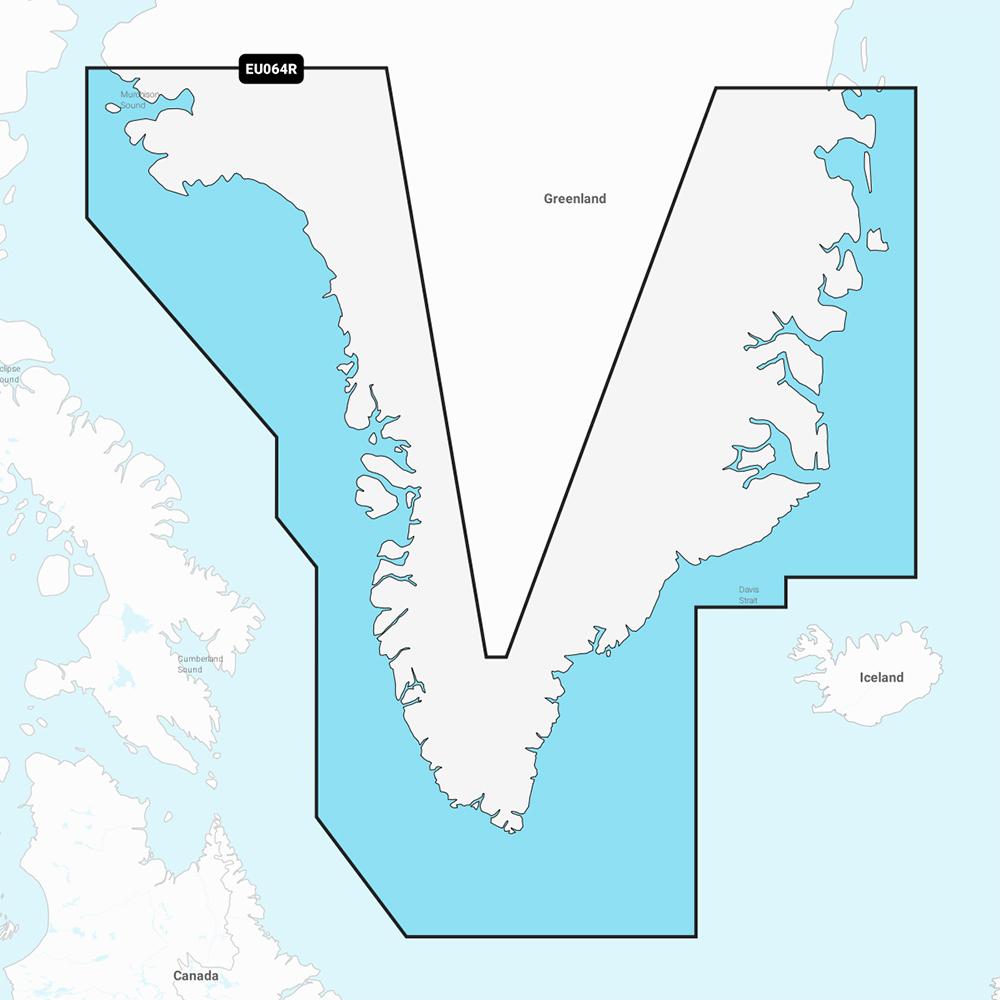 GARMIN 010-C1259-00 NAVIONICS VISION+ NVEU064R - GREENLAND - MARINE CHART - The Twister Group Tools product