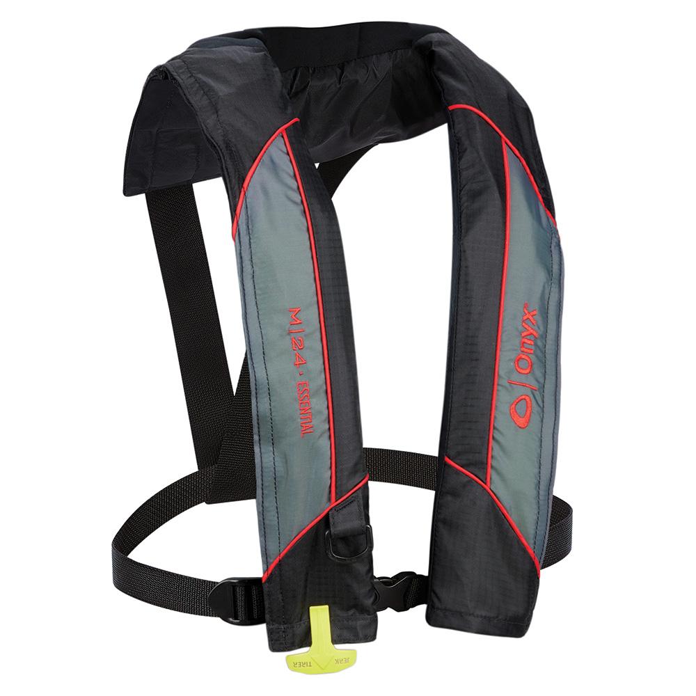 ONYX 131200-100-004-23 M-24 ESSENTIAL MANUAL INFLATABLE LIFE JACKET - RED - The Twister Group Tools product