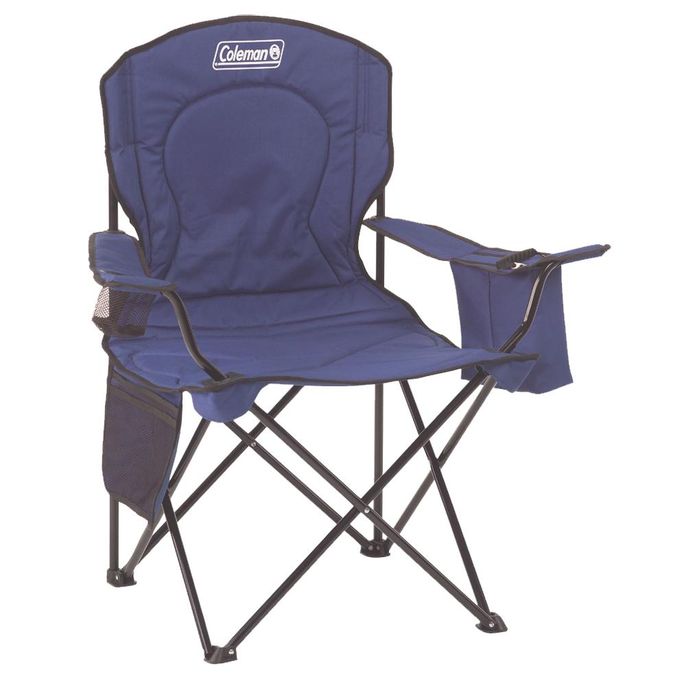 COLEMAN 2000035685 COOLER QUAD CHAIR - BLUE - High quality product image showing COLEMAN 2000035685 COOLER QUAD CHAIR - BLUE details and features