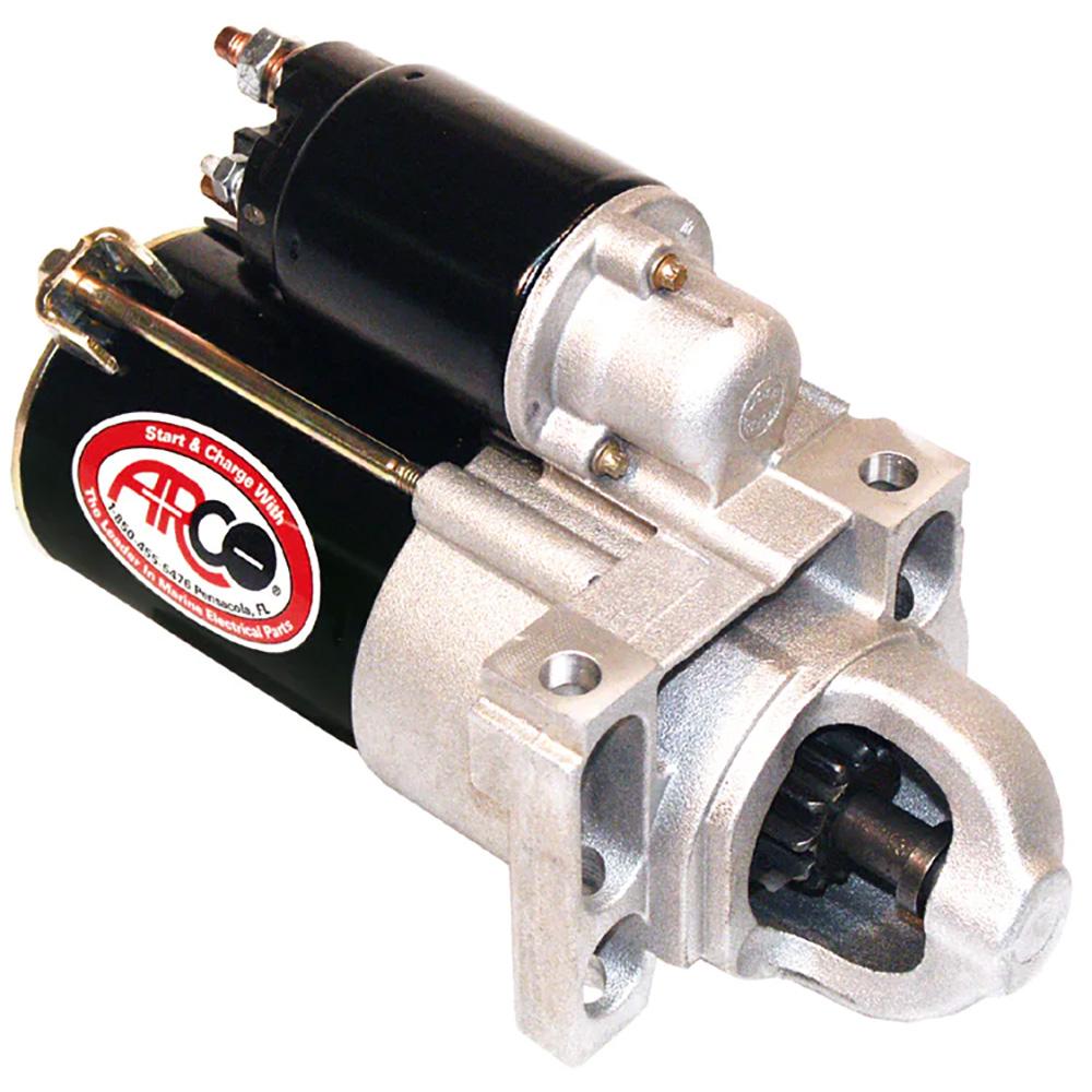 ARCO 30462 MARINE TOP MOUNT INBOARD STARTER W/GEAR REDUCTION - COUNTER CLOCKWISE ROTATION - High quality product image showing ARCO 30462 MARINE TOP MOUNT INBOARD STARTER W/GEAR REDUCTION - COUNTER CLOCKWISE ROTATION details and features