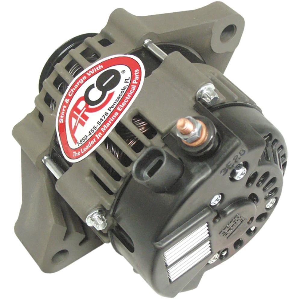 ARCO 20850 MARINE PREMIUM REPLACEMENT OUTBOARD ALTERNATOR W/MULTI-GROOVE PULLEY - 12V 50A - High quality product image showing ARCO 20850 MARINE PREMIUM REPLACEMENT OUTBOARD ALTERNATOR W/MULTI-GROOVE PULLEY - 12V 50A details and features