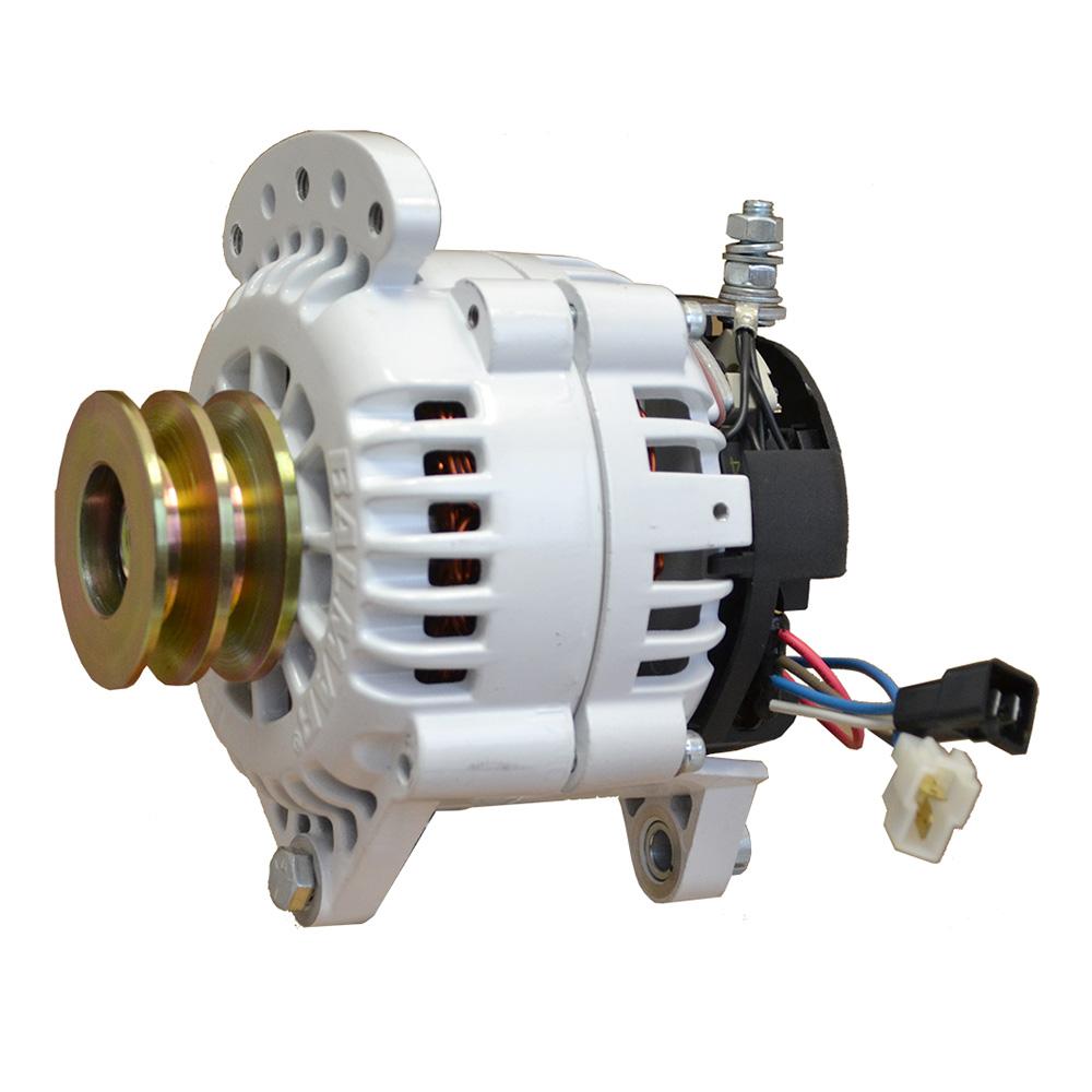 BALMAR 60-120-DV ALTERNATOR 100 AMP 12V 3.15 INCH DUAL FOOT SADDLE DUAL PULLEY W/ISOLATED GROUND - High quality product image showing BALMAR 60-120-DV ALTERNATOR 100 AMP 12V 3.15 INCH DUAL FOOT SADDLE DUAL PULLEY W/ISOLATED GROUND details and features