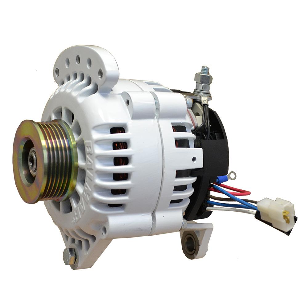 BALMAR 604-150-K6 ALTERNATOR 150 AMP 12V 4 INCH DUAL FOOT SADDLE K6 PULLEY W/ISOLATED GROUND - High quality product image showing BALMAR 604-150-K6 ALTERNATOR 150 AMP 12V 4 INCH DUAL FOOT SADDLE K6 PULLEY W/ISOLATED GROUND details and features