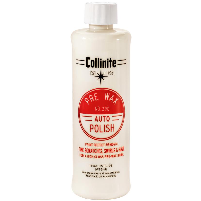 COLLINITE 390 PRE-WAX AUTO POLISH - 16OZ