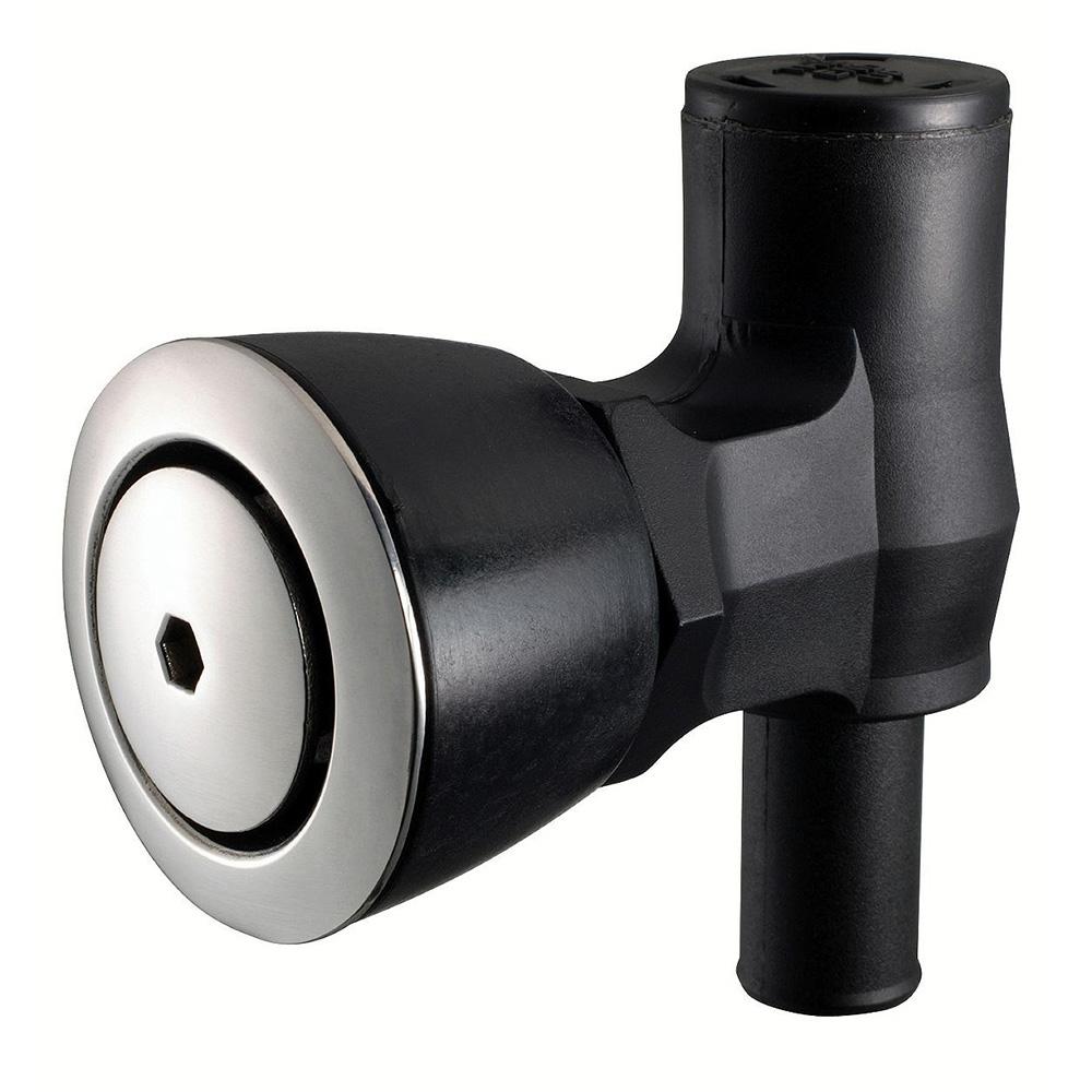 ATTWOOD 1674-6 90 DEGREE P-TRAP FUEL VENT FLUSH MOUNT BLACK WITH - The Twister Group Tools product