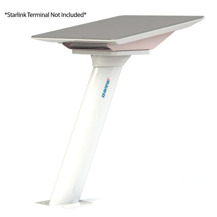 SEAVIEW ADASTLKA+PMA247M1 Starlink High Performance 24 INCH Pedestal Mount w/ADASTLKA Starlink Top Plate