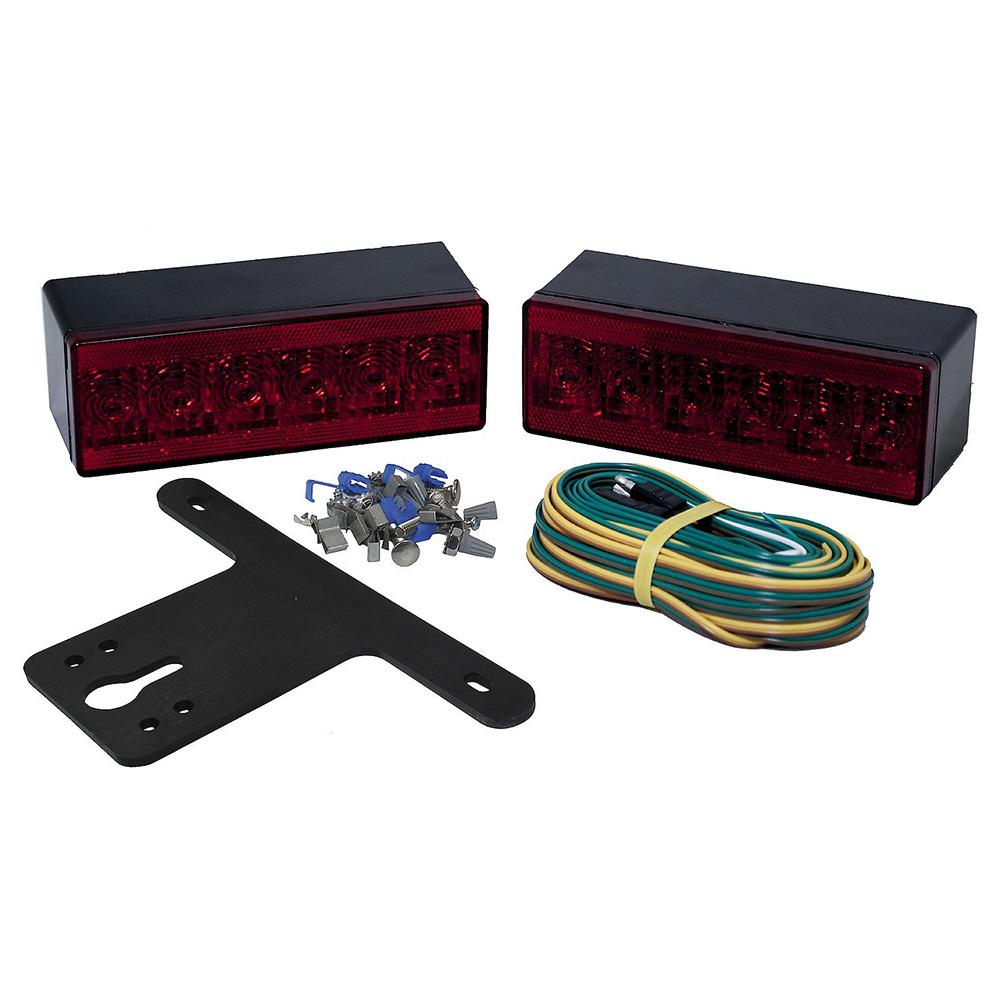 ATTWOOD 14064-7 SUBMERSIBLE LED LOW-PROFILE TRAILER LIGHT KIT - The Twister Group Tools product