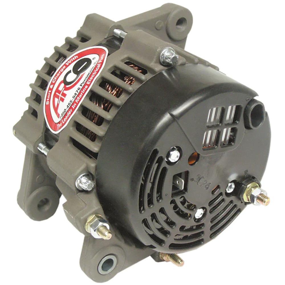 ARCO 20810 MARINE PREMIUM REPLACEMENT ALTERNATOR W/SINGLE-GROOVE PULLEY - 12V, 70A - High quality product image showing ARCO 20810 MARINE PREMIUM REPLACEMENT ALTERNATOR W/SINGLE-GROOVE PULLEY - 12V, 70A details and features