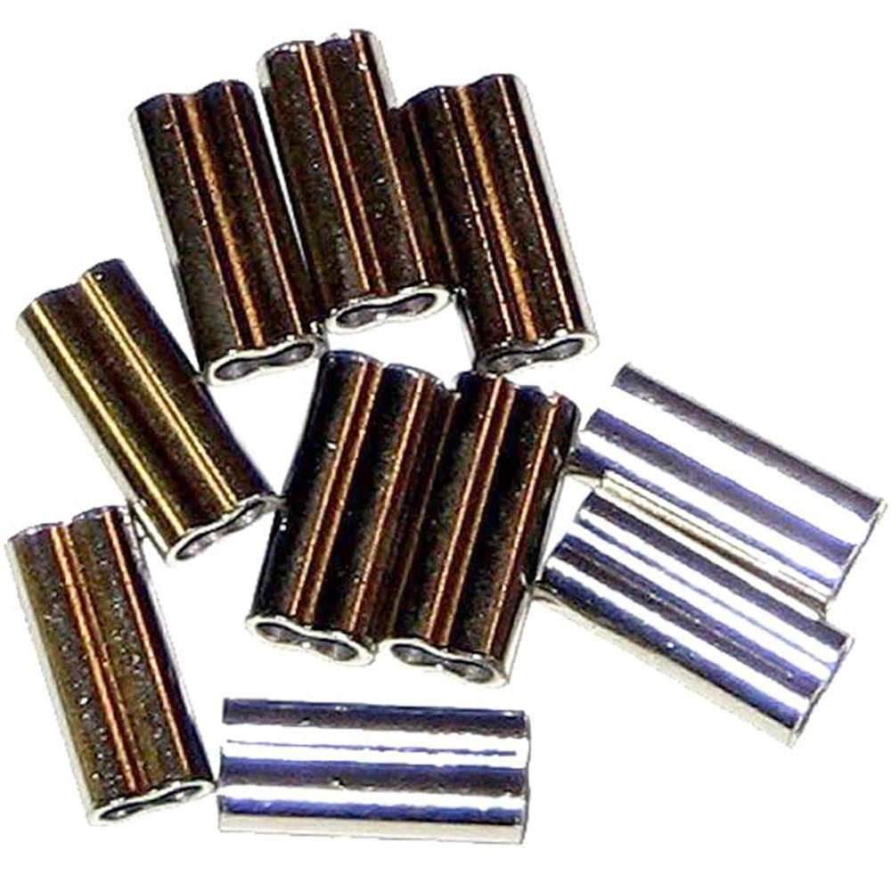 RUPP 03-1104-10PK Nickel Crimp Sleeves - 10 Pack - High quality product image showing RUPP 03-1104-10PK Nickel Crimp Sleeves - 10 Pack details and features