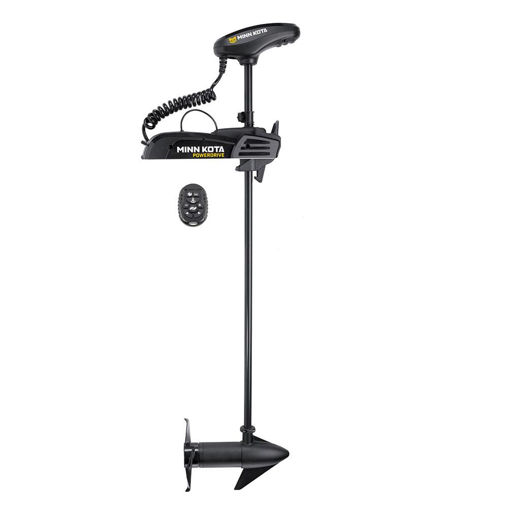 MINN KOTA 1358451 POWERDRIVE 55/MR 12V 55LB 54 INCH W/MICRO REMOTE - The Twister Group Tools product