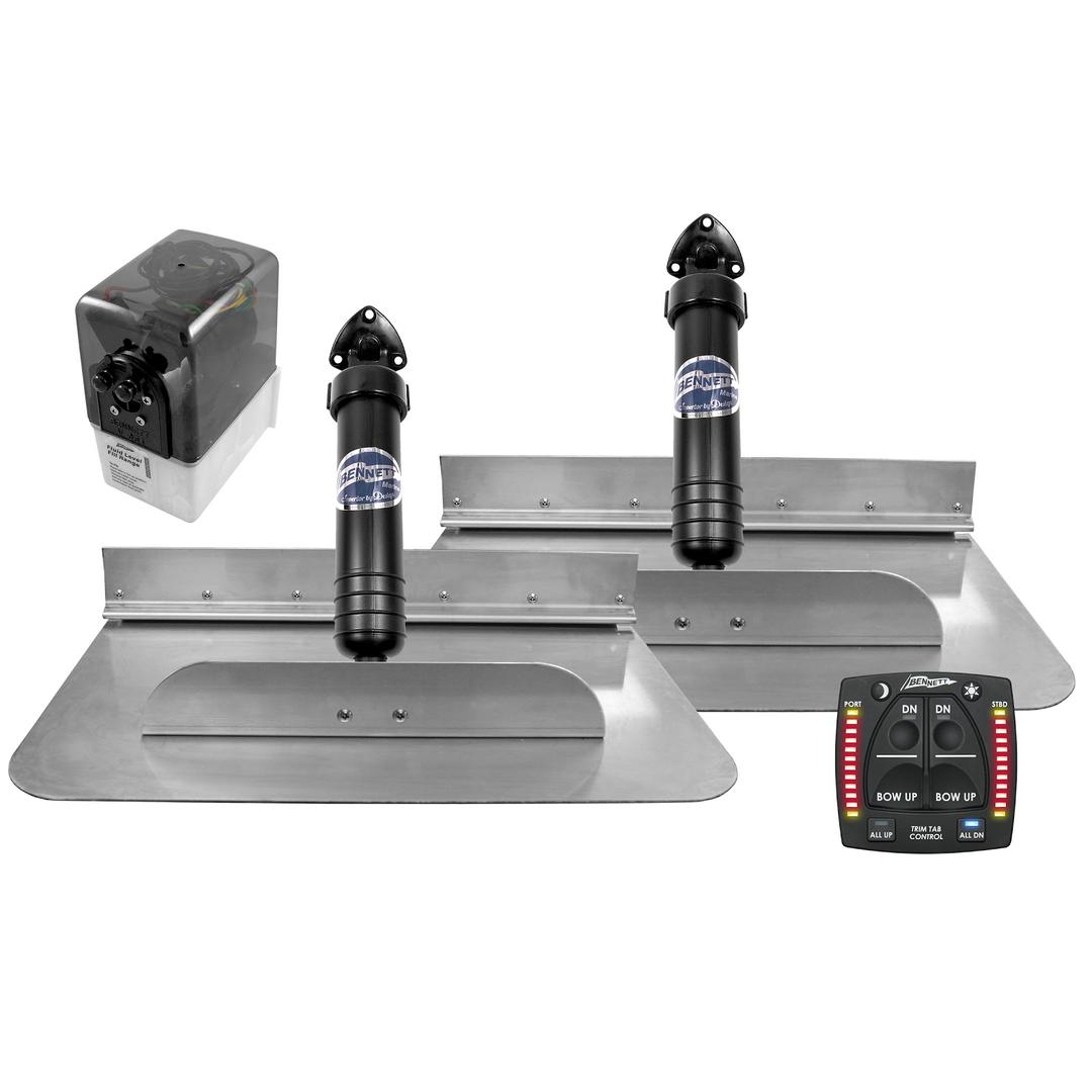 BENNETT MARINE 1812OBI 18X12 Trimtabs With One Box Indication - The Twister Group Tools product