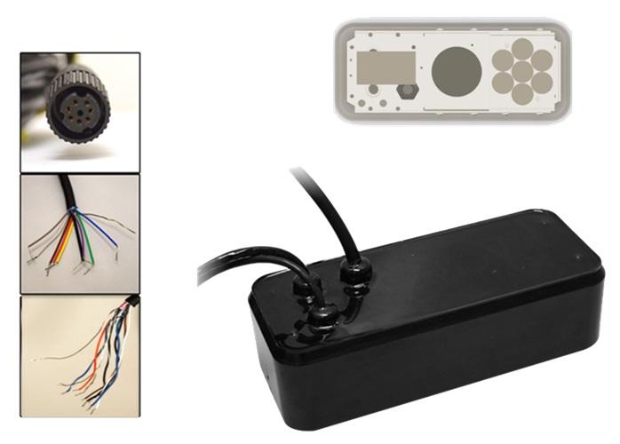 FURUNO 165T/275LHW Pocket Mount Combo Wide Beam Transducer for DFF3D - The Twister Group Tools product