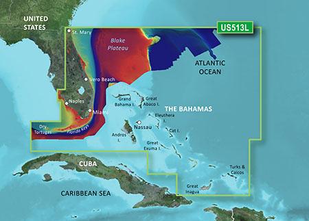 GARMIN 010-C0742-00 VUS513L G3 Vision Jacksonville - Bahamas - High quality product image showing GARMIN 010-C0742-00 VUS513L G3 Vision Jacksonville - Bahamas details and features