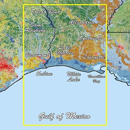GARMIN 010-C1173-00 Louisiana West Standard Mapping Professional - The Twister Group Tools product