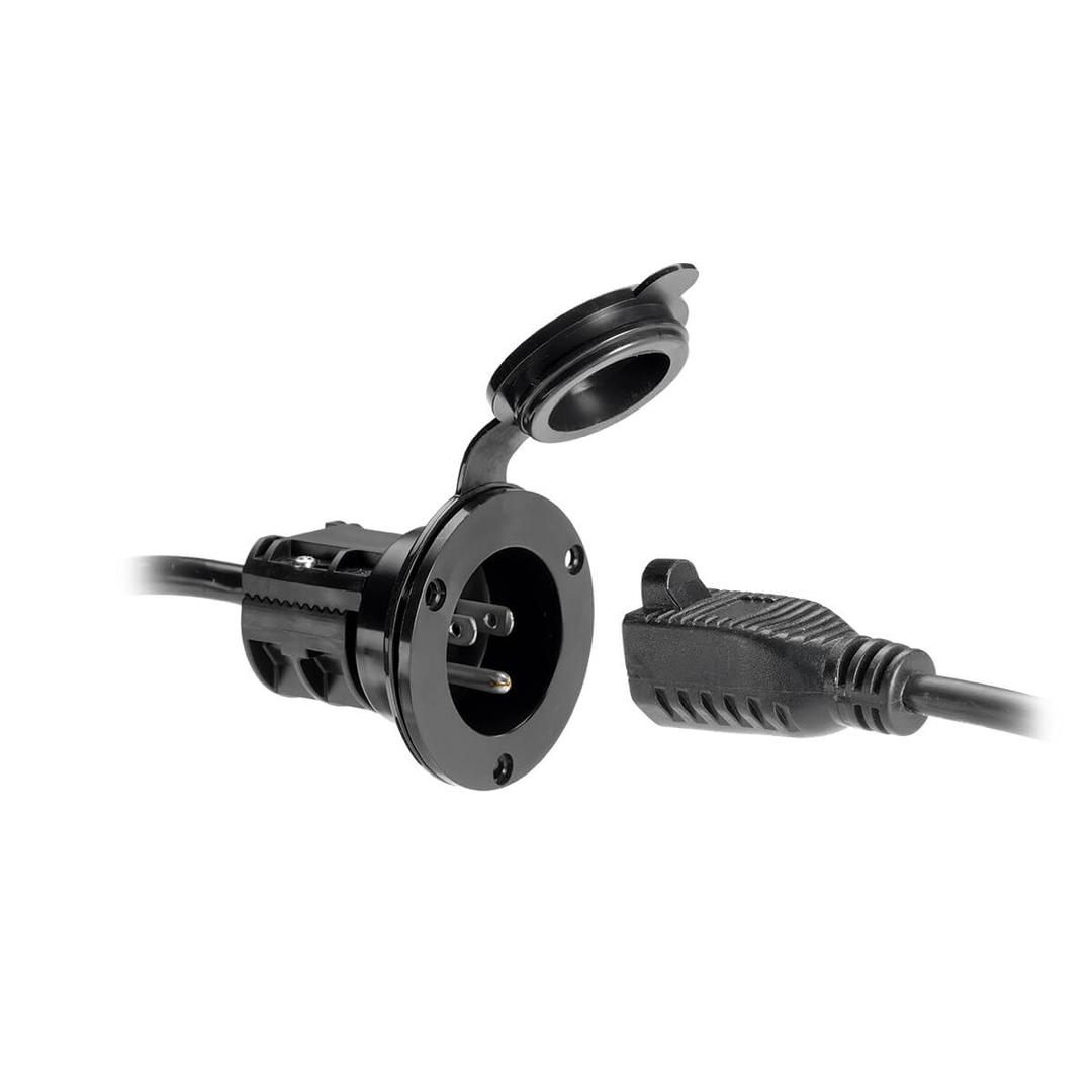 MINN KOTA 1865111 MKR-21 AC Power Port Black - Bulk pack - The Twister Group Tools product