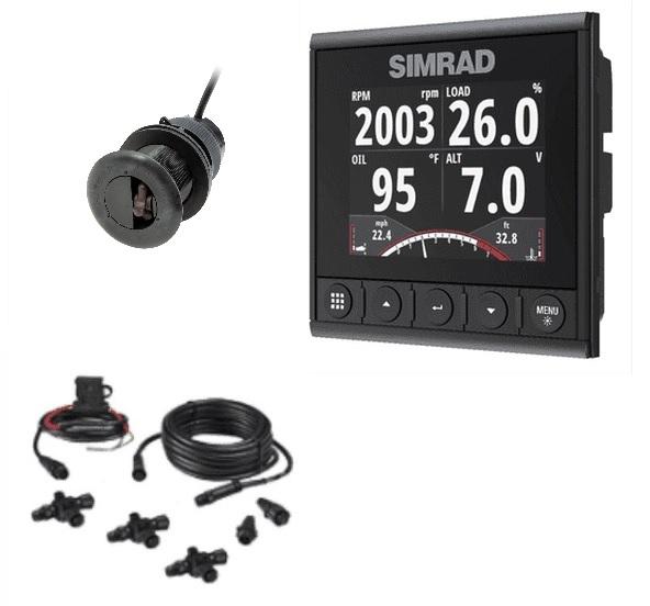 SIMRAD 000-13293-002 IS42 Speed/Depth Pack with DST810 Transducer - High quality product image showing SIMRAD 000-13293-002 IS42 Speed/Depth Pack with DST810 Transducer details and features