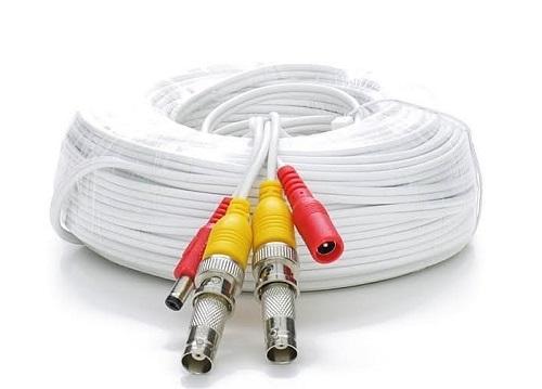GENERIC 60SIA 60FT RG59 Siamese Cable Bnc Males And Power Leads