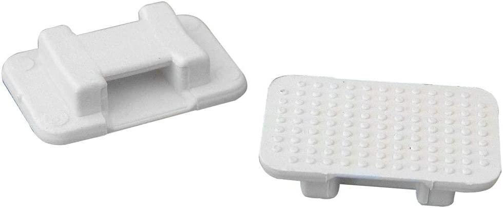 WELD MOUNT 805 Weld Mount AT-5 Wire Tie Mount, Large White 30 Pack - High quality product image showing WELD MOUNT 805 Weld Mount AT-5 Wire Tie Mount, Large White 30 Pack details and features