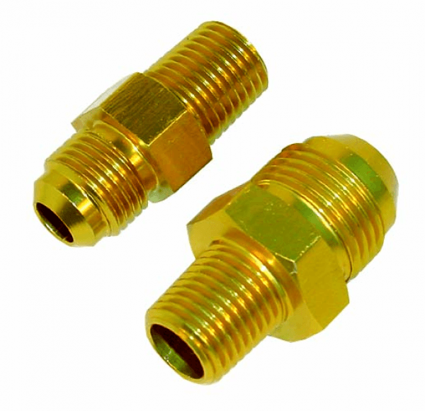 ASA01 ALLOY STRAIGHT ADAPTOR 1/4 Nptf-JIC6 (ASA01) from The Green Spark Plug ASA01 ALLOY STRAIGHT ADAPTOR 1/4 Nptf-JIC6 (ASA01) - The Green Spark Plug Automotive product