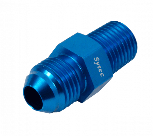 ALLOY STRAIGHT ADAPTOR 1/4 Nptf-JIC6 (Blue) (ASA12) - High quality product image showing ALLOY STRAIGHT ADAPTOR 1/4 Nptf-JIC6 (Blue) (ASA12) details and features ALLOY STRAIGHT ADAPTOR 1/4 Nptf-JIC6 (Blue) (ASA12) - High quality product image showing ALLOY STRAIGHT ADAPTOR 1/4 Nptf-JIC6 (Blue) (ASA12) details and features