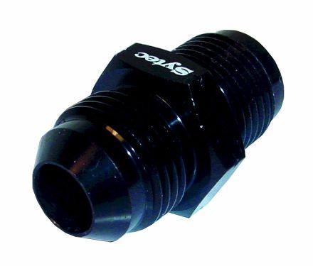 Sytec Alloy Straight Fuel Union Male/Male (Black) 18x1.5 - Jic8 (BFU210) from The Green Spark Plug Sytec Alloy Straight Fuel Union Male/Male (Black) 18x1.5 - Jic8 (BFU210) - The Green Spark Plug Automotive product