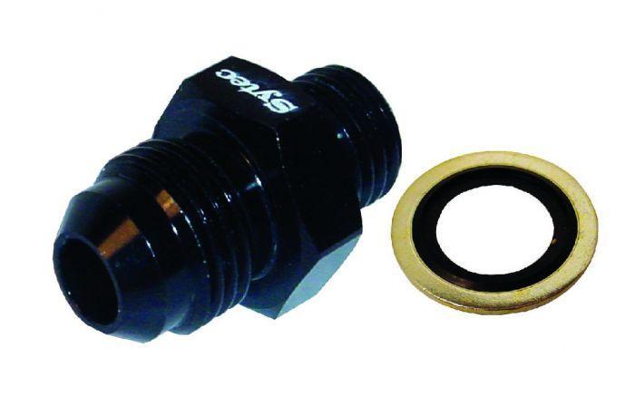 Sytec Alloy Straight Fuel Union Male/Male (Black) 14x1.5 - Jic6 (BFU213) - High quality product image showing Sytec Alloy Straight Fuel Union Male/Male (Black) 14x1.5 - Jic6 (BFU213) details and features Sytec Alloy Straight Fuel Union Male/Male (Black) 14x1.5 - Jic6 (BFU213) - High quality product image showing Sytec Alloy Straight Fuel Union Male/Male (Black) 14x1.5 - Jic6 (BFU213) details and features