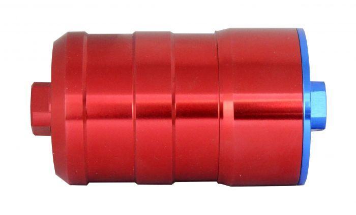 BULLETA1 BULLET FILTER 1/4NPT Female (Red) (BULLETA0-R) from The Green Spark Plug BULLETA1 BULLET FILTER 1/4NPT Female (Red) (BULLETA0-R) - The Green Spark Plug Automotive product