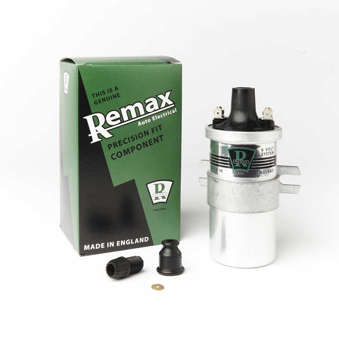 Remax ES1 Ignition 6V Coil Acorn MADE IN ENGLAND - Eqv Lucas DLB112 LA6 HA6 from The Green Spark Plug Remax ES1 Ignition 6V Coil Acorn MADE IN ENGLAND - Eqv Lucas DLB112 LA6 HA6 - The Green Spark Plug Automotive product