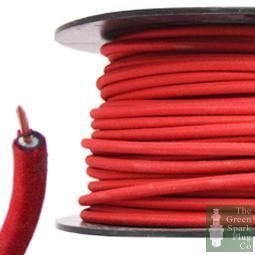 7mm HT Ignition Lead Cable - Wire Core Cotton Braided Red - High quality product image showing 7mm HT Ignition Lead Cable - Wire Core Cotton Braided Red details and features 7mm HT Ignition Lead Cable - Wire Core Cotton Braided Red - High quality product image showing 7mm HT Ignition Lead Cable - Wire Core Cotton Braided Red details and features
