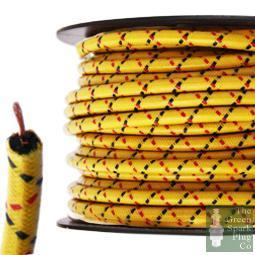 7mm HT Ignition Lead Cable - Gloss YBRF Wire Core Cotton Braided - High quality product image showing 7mm HT Ignition Lead Cable - Gloss YBRF Wire Core Cotton Braided details and features 7mm HT Ignition Lead Cable - Gloss YBRF Wire Core Cotton Braided - High quality product image showing 7mm HT Ignition Lead Cable - Gloss YBRF Wire Core Cotton Braided details and features