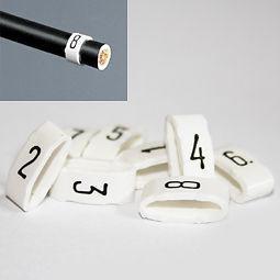 7mm Cable Plug Lead Numbers - Markers 1 to 8 - White - High quality product image showing 7mm Cable Plug Lead Numbers - Markers 1 to 8 - White details and features 7mm Cable Plug Lead Numbers - Markers 1 to 8 - White - High quality product image showing 7mm Cable Plug Lead Numbers - Markers 1 to 8 - White details and features