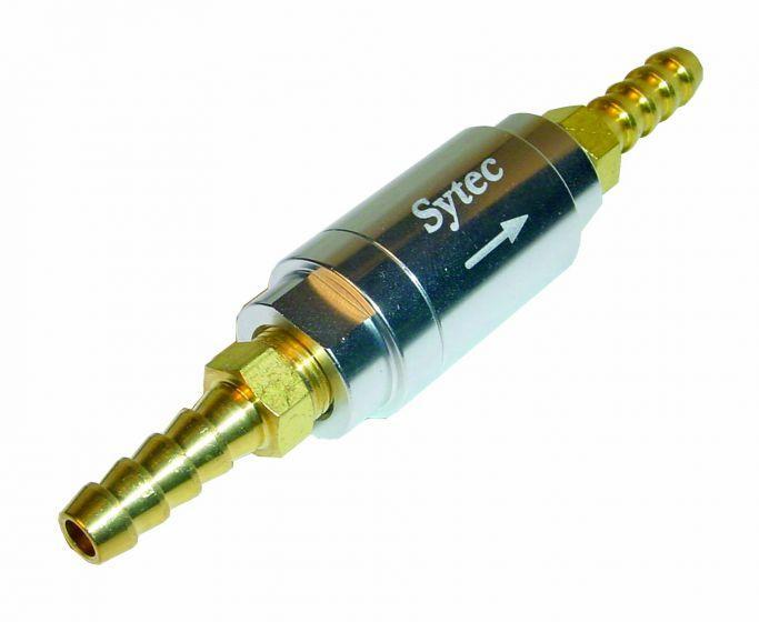 Sytec One Way Valve with 6mm push on tails (Silver) (OWVS006-S) from The Green Spark Plug Sytec One Way Valve with 6mm push on tails (Silver) (OWVS006-S) - The Green Spark Plug Automotive product