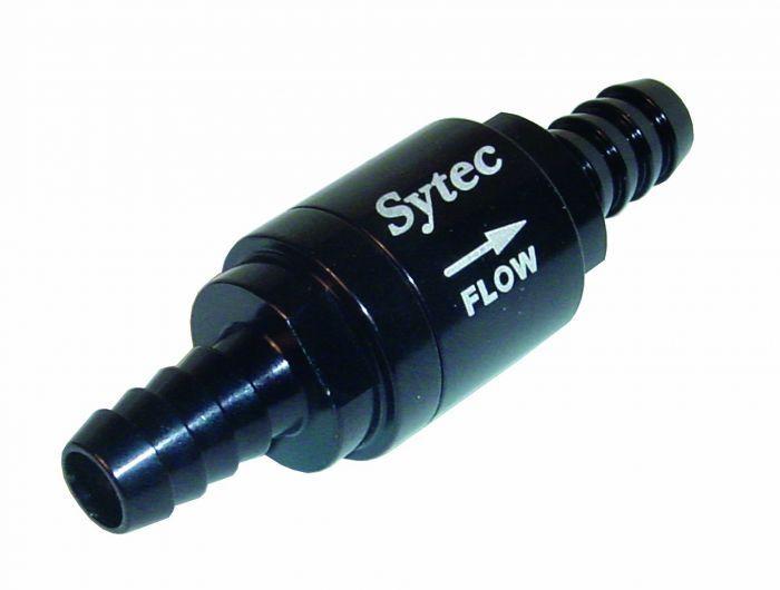 Sytec One Way Valve with 8mm push on tails (Black) (OWVS008-BK) from The Green Spark Plug Sytec One Way Valve with 8mm push on tails (Black) (OWVS008-BK) - The Green Spark Plug Automotive product