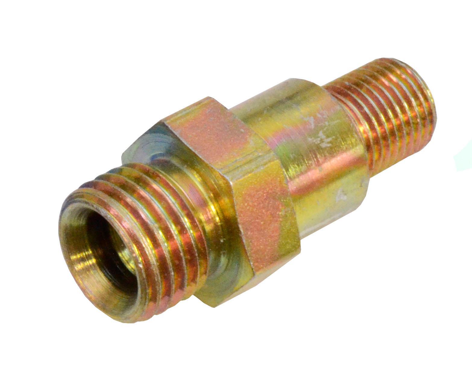 Ti Automotive (Walbro) 10x1 to 14x1.5 Male/Male Steel Union (SA014) - High quality product image showing Ti Automotive (Walbro) 10x1 to 14x1.5 Male/Male Steel Union (SA014) details and features Ti Automotive (Walbro) 10x1 to 14x1.5 Male/Male Steel Union (SA014) - High quality product image showing Ti Automotive (Walbro) 10x1 to 14x1.5 Male/Male Steel Union (SA014) details and features