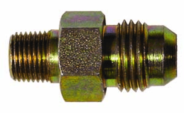 Steel Straight Union 1/4 Npt - JIC6 (SA02) from The Green Spark Plug Steel Straight Union 1/4 Npt - JIC6 (SA02) - The Green Spark Plug Automotive product