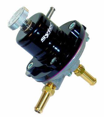SYTEC SAR Regulator 1:1 (Black) fuel pressure regulator (SAR001BK) from The Green Spark Plug SYTEC SAR Regulator 1:1 (Black) fuel pressure regulator (SAR001BK) - The Green Spark Plug Automotive product