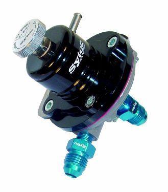 SYTEC SAR Regulator 1:1 (Black) fuel pressure regulator (SAR003BK) from The Green Spark Plug SYTEC SAR Regulator 1:1 (Black) fuel pressure regulator (SAR003BK) - The Green Spark Plug Automotive product