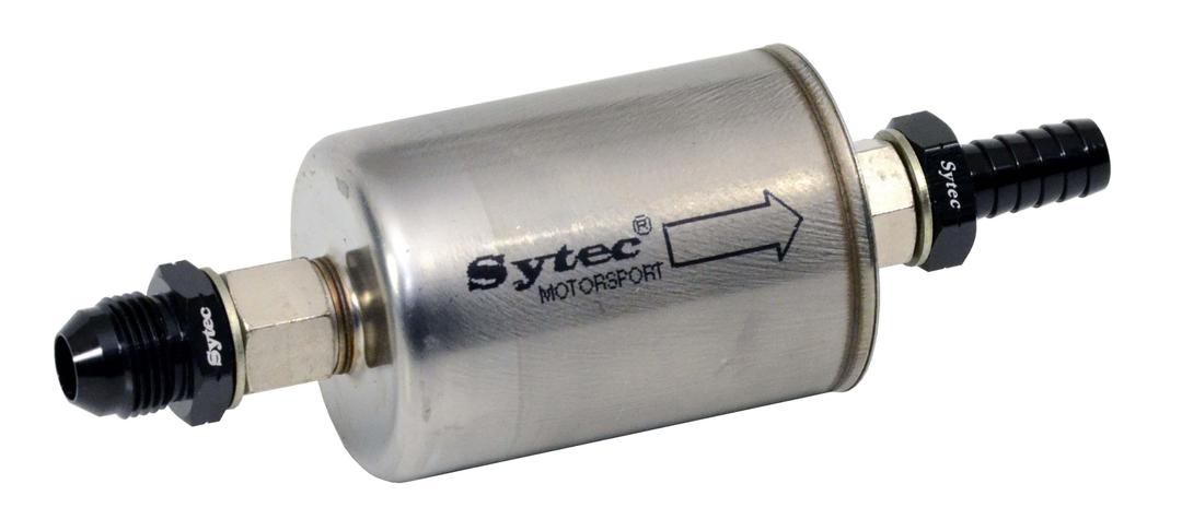 Sytec Motorsport Fuel Filter 12mm In jic8 out (SSFM010) from The Green Spark Plug Sytec Motorsport Fuel Filter 12mm In jic8 out (SSFM010) - The Green Spark Plug Automotive product