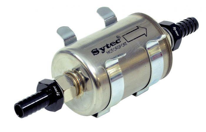 Sytec Motorsport Fuel Filter 12mm In/out + Clip FCA001(2) (SSFMC205) from The Green Spark Plug Sytec Motorsport Fuel Filter 12mm In/out + Clip FCA001(2) (SSFMC205) - The Green Spark Plug Automotive product