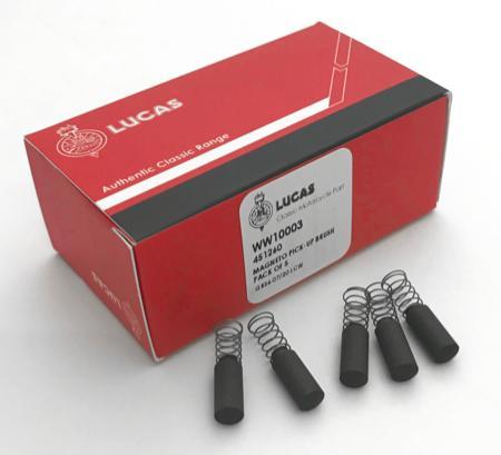 Lucas Magneto Pick up Brushes (Pack 5) 451260 K2F Magnetos Springs from The Green Spark Plug Lucas Magneto Pick up Brushes (Pack 5) 451260 K2F Magnetos Springs - The Green Spark Plug Automotive product