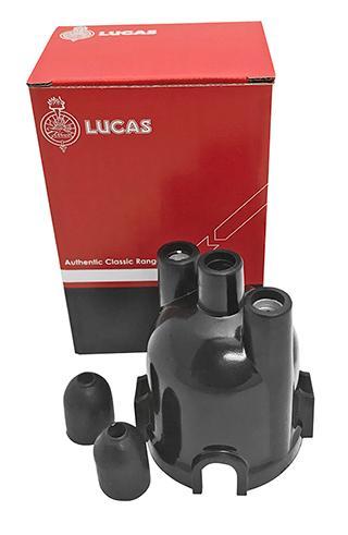 Lucas Distributor Cap 425049 Fits the 18D2 Distributor Twin Cylinder motorcycles from The Green Spark Plug Lucas Distributor Cap 425049 Fits the 18D2 Distributor Twin Cylinder motorcycles - The Green Spark Plug Automotive product